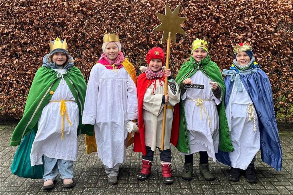 Die Sternsinger in Raesfeld