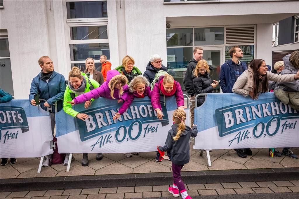 Die Stimmung bei dem Kinderlauf Kids Fun Run am Phoenix-See war großartig.