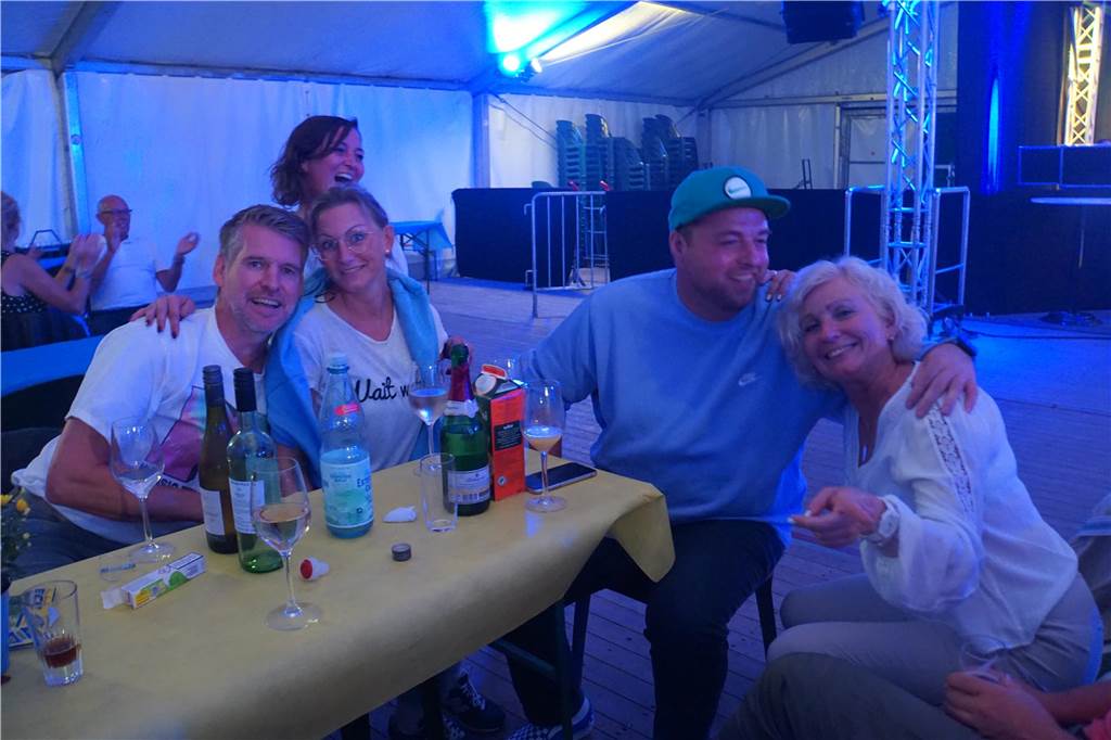 Die Stimmung war gut beim Sommerfest des SV Herbern
