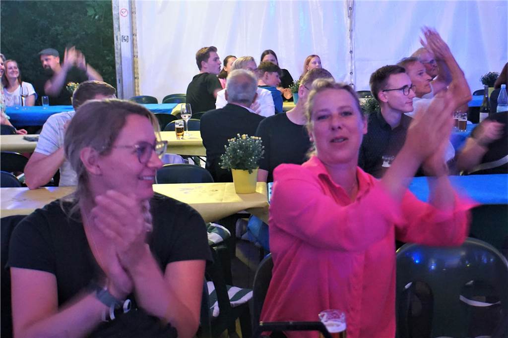 Die Stimmung war gut beim Sommerfest des SV Herbern