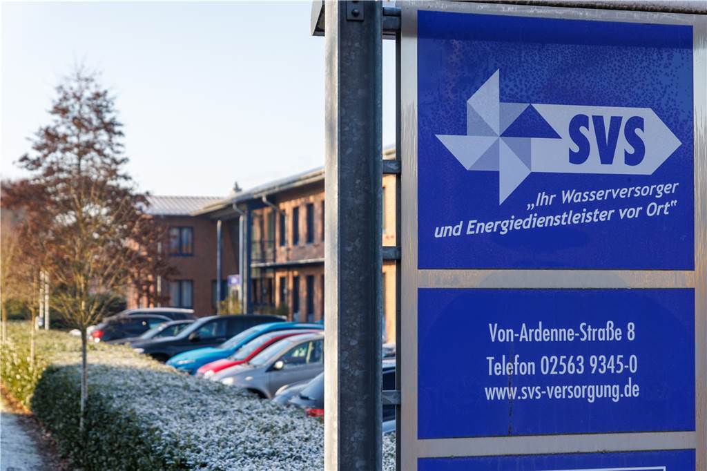 Jahresabrechnung: SVS-Kunden müssen mit hoher Nachzahlung rechnen Die SVS-Geschäftsstelle in Stadtlohn.