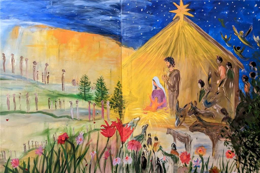 Riesiges Kunstwerk macht Marienkirche zur Besonderheit Kunstwerk