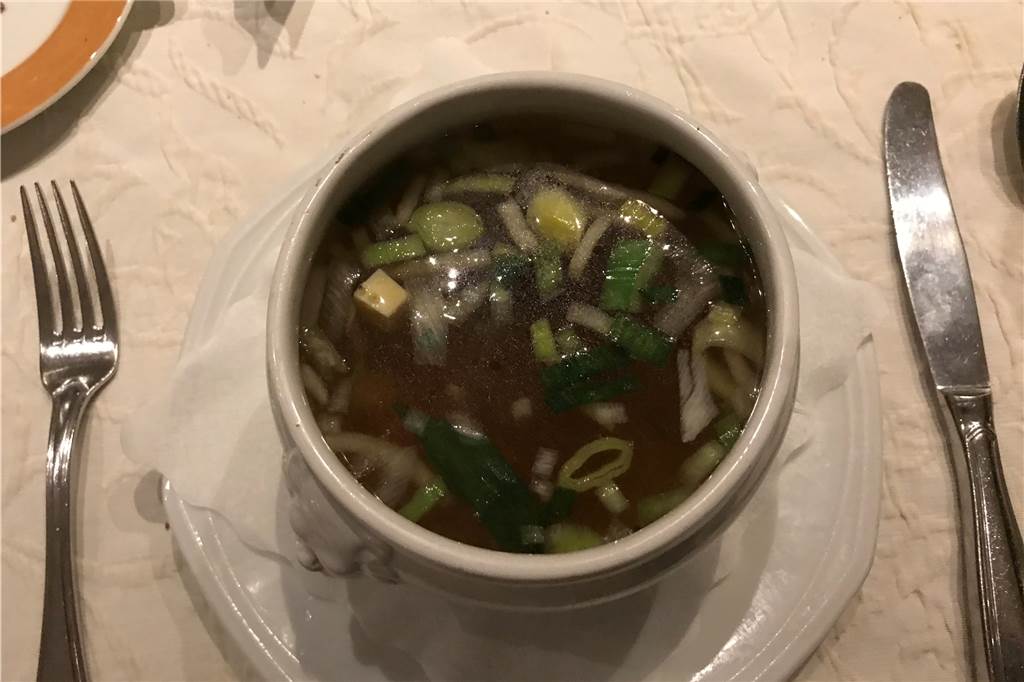 Wer von Westfalen nach Wien will, sollte einen Umweg über den Palmengarten nehmen Die Tafelspitzbouillon mit Einlage.