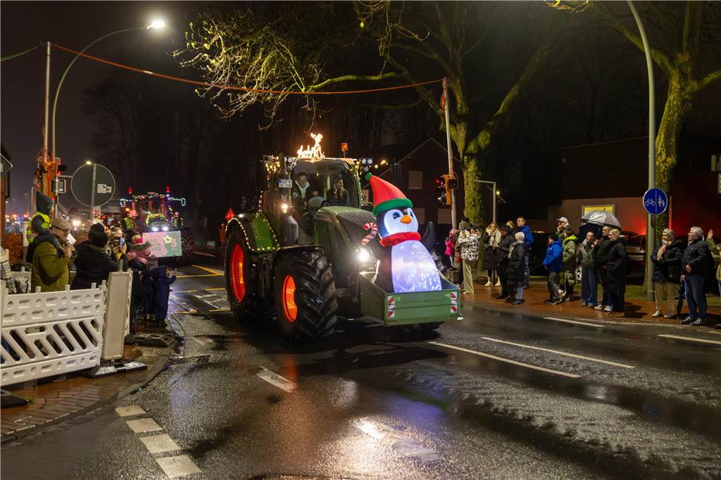 Die Teilnehmer hatten wieder viel Kreativität an den Tag gelegt, um den Zuschauern ein besonderes Erlebnis in der Vorweihnachtszeit zu bieten. 