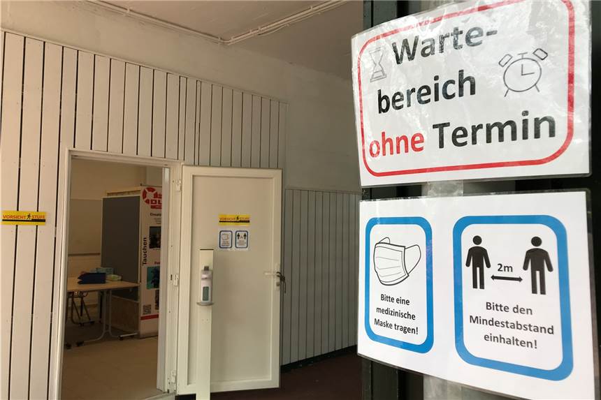 DLRG Haltern schließt Corona-Teststationen am Seebad und in Sythen Die Teststation in den Räumen des DLRG am Seebad macht dicht.