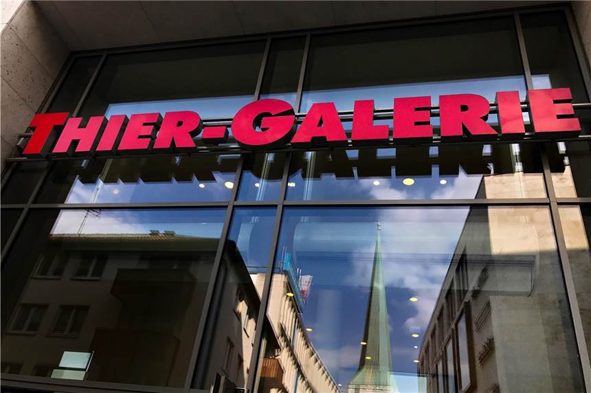 Polizei ermittelt gegen Youtuber nach Böller-Explosion in der Thier-Galerie Die Thier-Galerie.