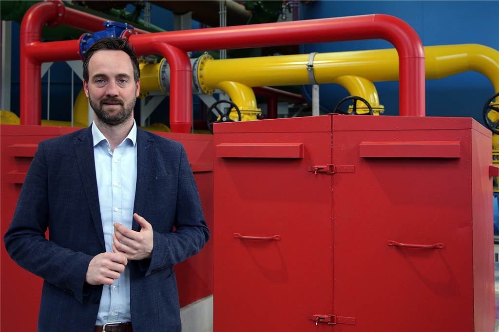 Neuer Leiter im Wasserwerk: Gut gerüstet - auch für einen Blackout Heiko Döring ist neuer Leiter im Wasserwerk Haltern.
