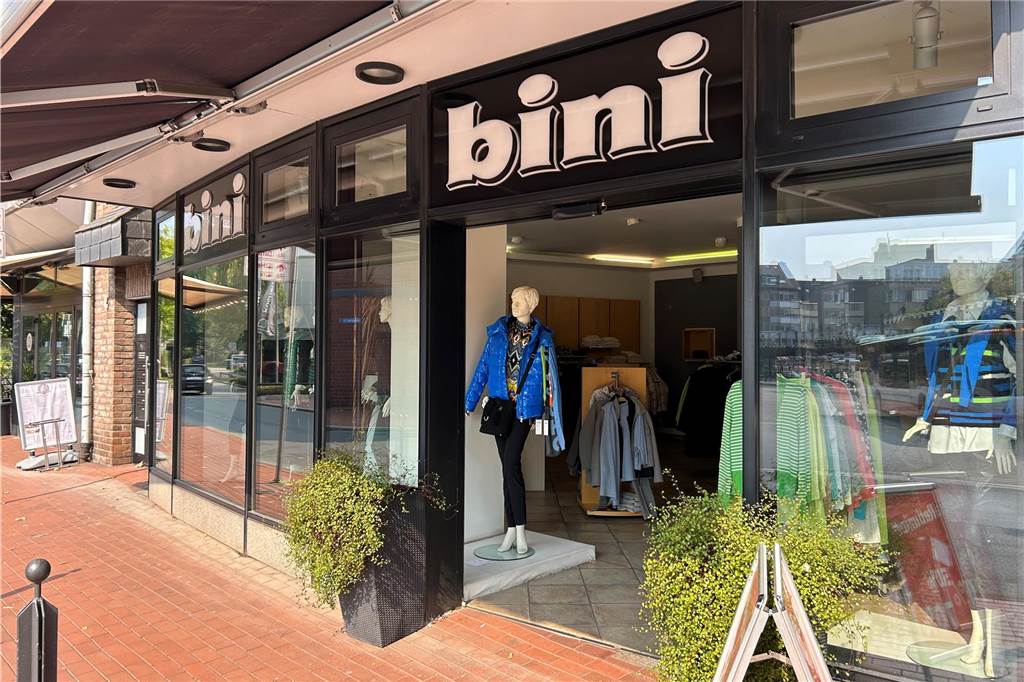 Mit 80 Jahren ist für „Frau Bini“ noch kein Ende in Sicht Bini Moden an der Münsterstraße 6 in der Castroper Altstadt.
