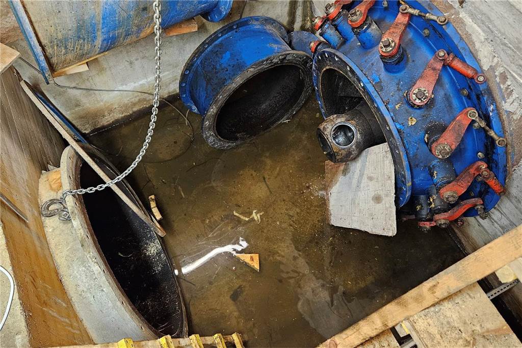 Verzögerungen an der Füchtelner Mühle: Ausschreibung wurde gestoppt Die Turbinenschächte im Bauwerk sind aktuell leer.