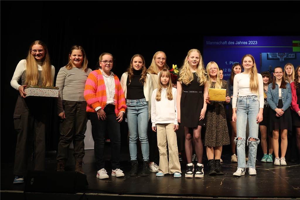 Charlotte Görz ist Wernes „Sportlerin des Jahres 2023“: LippeBaskets-U12 gewinnt Abstimmung Die U12-Mädchen der LippeBaskets haben die Abstimmung zur "Mannschaft des Jahres 2023" gewonnen.