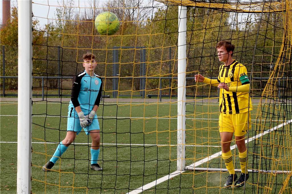 Die U15 des BVB gewann das Regionalliga-Derby gegen den Hombrucher SV mit 7:2.