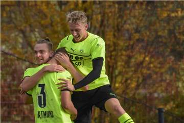 Die U19 des BVB ist in der Youth League bis ins Viertelfinale gestürmt.
