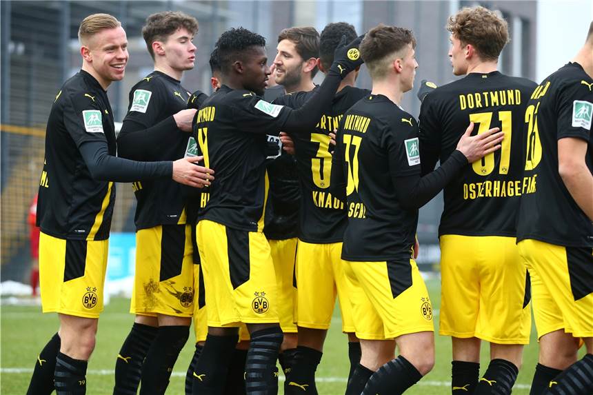 Die U23 des BVB hat sich am Sonntag gegen Alemannia Aachen durchgesetzt.