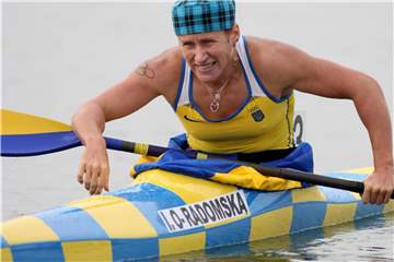 Die ukrainische Kanutin Inna Osypenko-Radomska wurde wegen eines verweigerten Dopingtests für vier Jahre gesperrt. Foto: Roland Weihrauch
