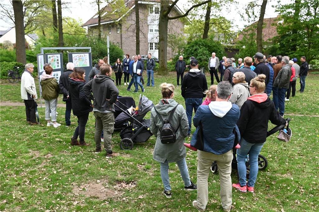 Land lehnt Förderantrag für den Neubau der Kippheide-Brücke erneut ab Die Umgestaltungspläne für den Forks Busch wurden den Bürgern bereits mehrfach vorgestellt.