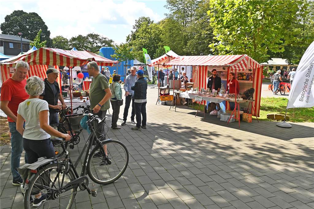 Dorsten bekommt 190.000 Euro aus Windenergie-Einnahmen Die Umwelt- und Mobilitätsmesse im Bürgerpark