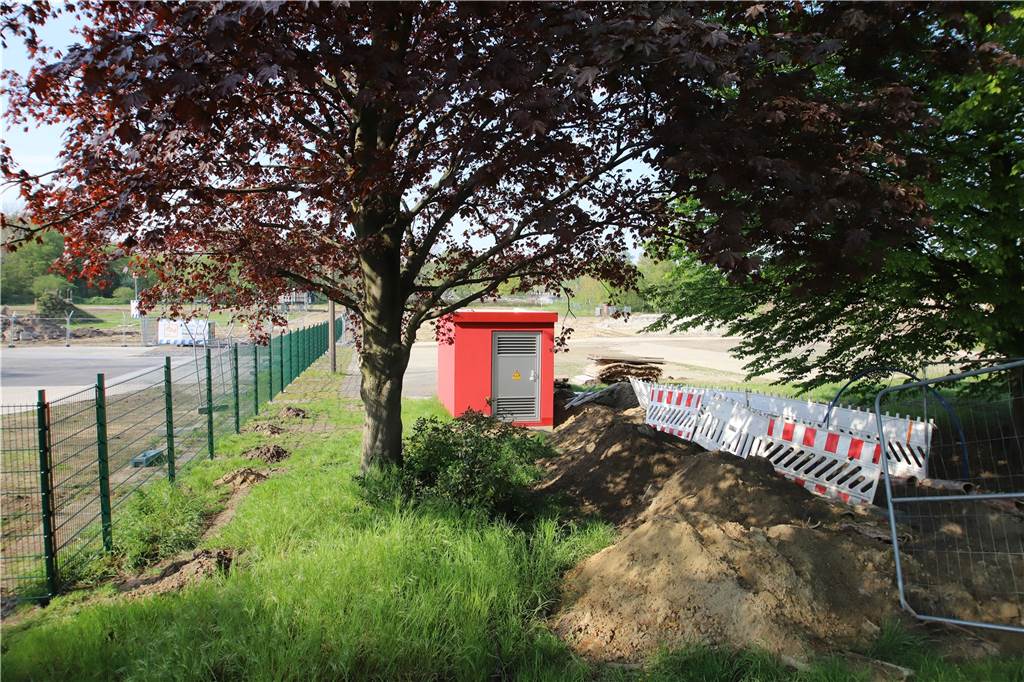 Polizei ermittelt: Stromausfall in Lünen war das Werk von Kriminellen Die Unbekannten machten sich nach Informationen unserer Redaktion an dieser Station der Firma Hagedorn zu schaffen, verursachten dabei den Kurzschluss.