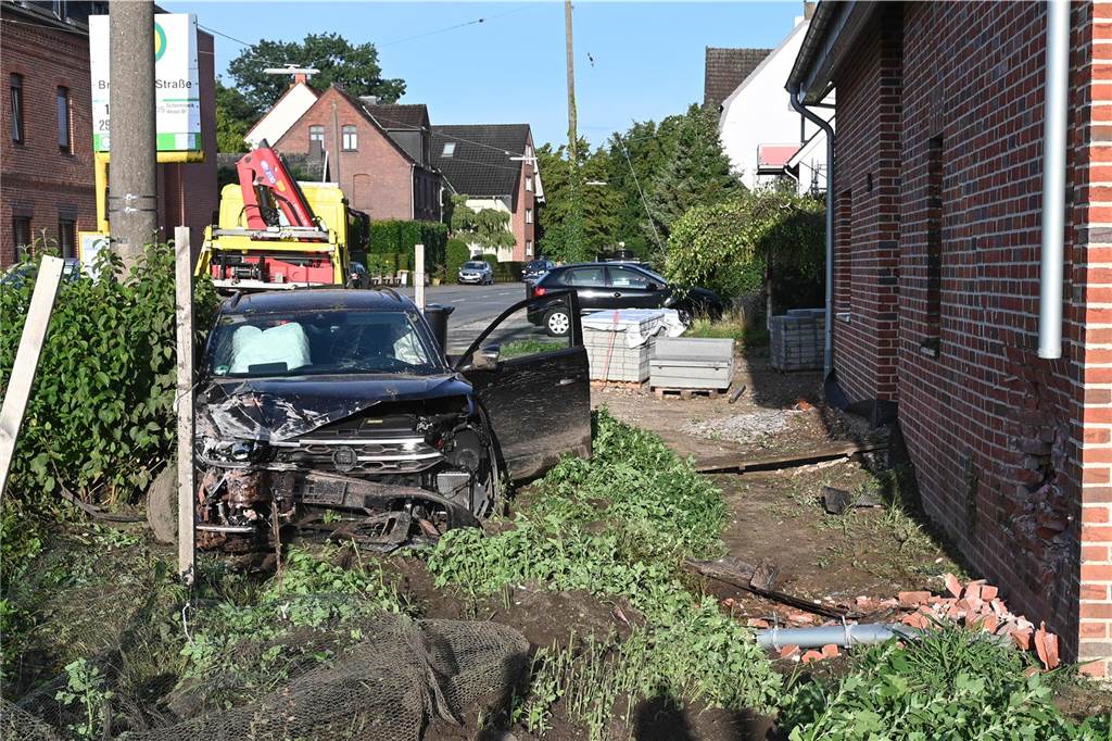 Die Unfallsituation am Morgen