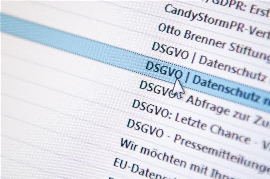 DSGVO: Union will Abmahnungsmissbrauch stoppen Die Unionsfraktion will missbräuchliche Abmahnungen aufgrund Verstößen gegen das neue Datenschutzrecht unterbinden. Foto: Fabian Sommer