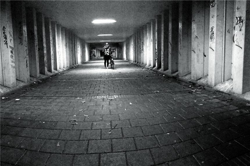 Dorstener fühlen sich an vielen Orten unsicher Die Unterführung am Bahnhof ist für viele Dorstener ein sogenannter „Angstraum“.
