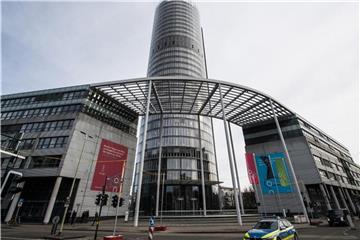 Die Unternehmenszentrale des Energieversorgungsunternehmens Innogy. Foto: Bernd Thissen/Zentrale