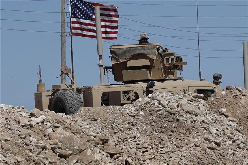 US-General: Trump nannte kein Datum für Rückzug aus Syrien Die USA sind seit 2014 an der Spitze eines Bündnisses in Syrien und im Irak im Einsatz, um den IS zu bekämpfen. Foto: Hussein Malla/AP