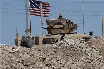 Die USA sind seit 2014 an der Spitze eines Bündnisses in Syrien und im Irak im Einsatz, um den IS zu bekämpfen. Foto: Hussein Malla/AP