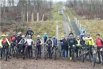 Die Veranstalter des Cyclo-Cross-Rennens waren sogar schon die Strecke einmal abgefahren, um sich selbst ein Bild zu machen.