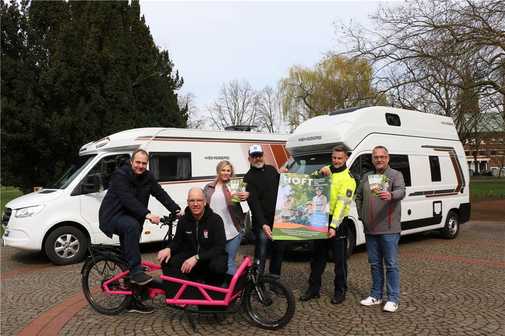 Outdoor- und Fahrradtage kommen zurück in den Galen-Park Die Veranstalter der HOFT stehen vor zwei Campingwägen