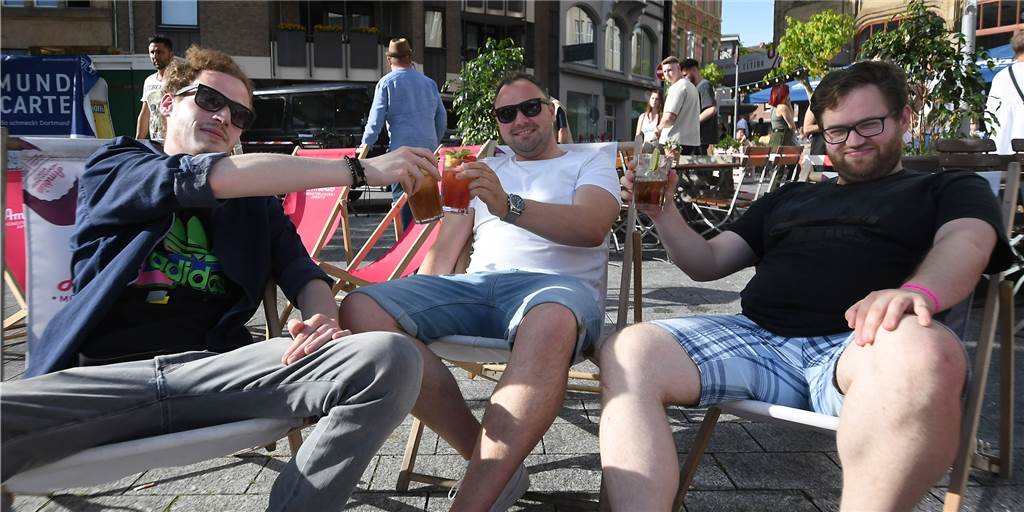 Die Veranstalter von „Castrop kocht über“ hatten viel Glück mit dem Wetter. Nur an einem Tag hätte es wohl kühler sein können.