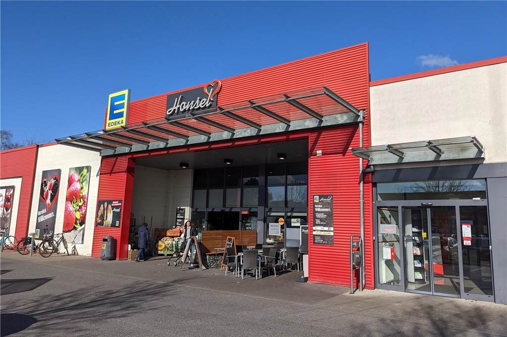 Edeka und Aldi sollen größer werden - neue Baupläne nebenan in Rhade Edeka Honsel