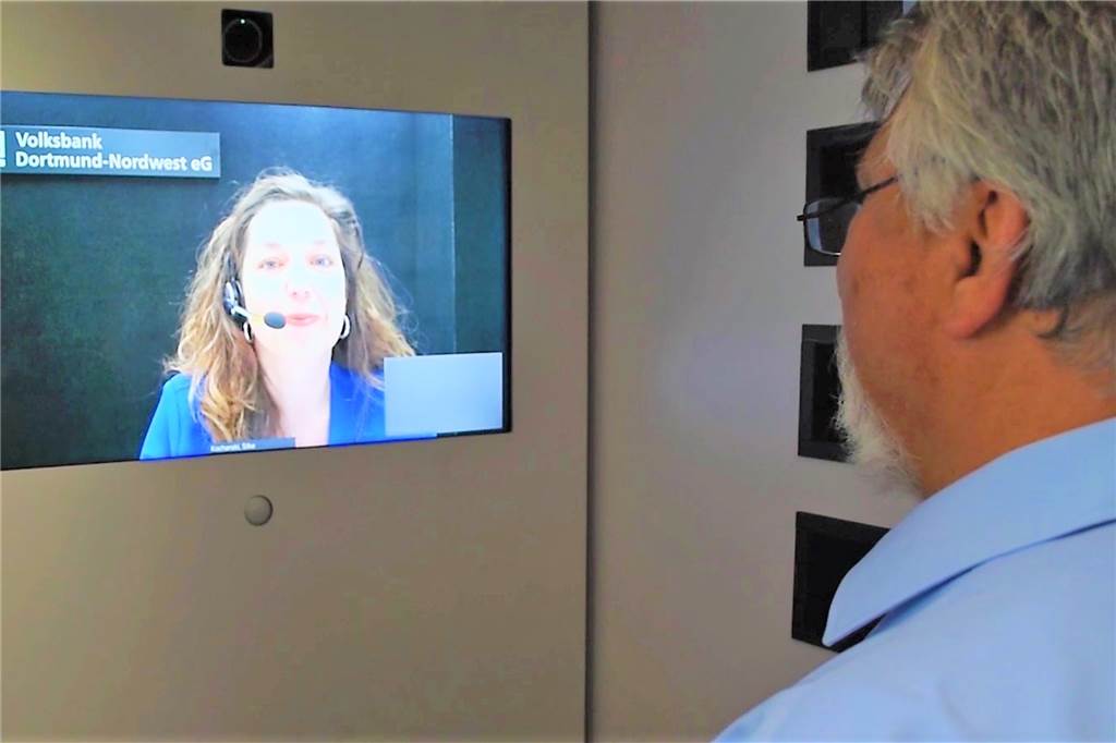 Volksbank Nordwest schließt Filialen – Alternativen digital oder teuer Die Videokabinen des VR-Sisy-Services gibt es nur noch in den drei großen Filialen in Mengede, Lütgendortmund und Huckarde.