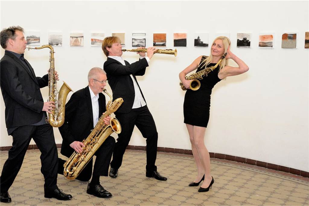 Stadtmuseum schließt bald: Besonderes Konzert zum Abschied DIe vier Saxophonisten Quattro Venti spielt am 22. Oktober im Stadtmuseum Lünen.