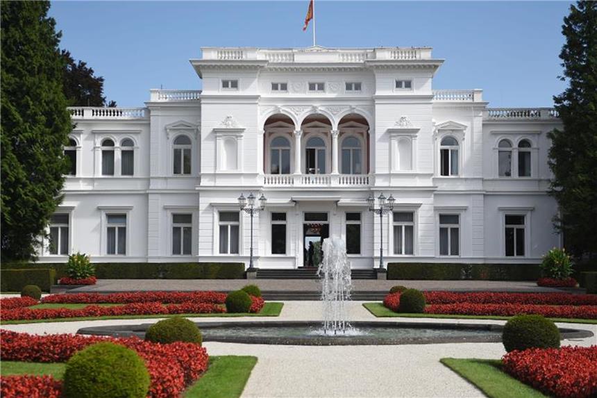 Die Villa Hammerschmidt. Foto: Henning Kaiser/Archiv