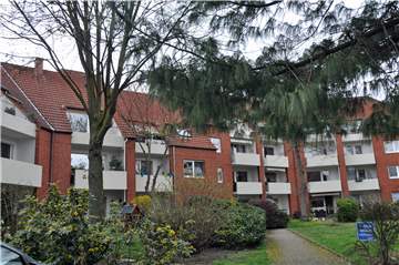 Die Vivawest-Häuser am Schorlemmers Kamp. Das Wohnungsbauunternehmen bietet Mietern, die wegen der Corona-Krise in Zahlungsschwierigkeiten geraten, eine Mieterhilfe an. Ratenzahlungen oder Stundungen können vereinbart werden.