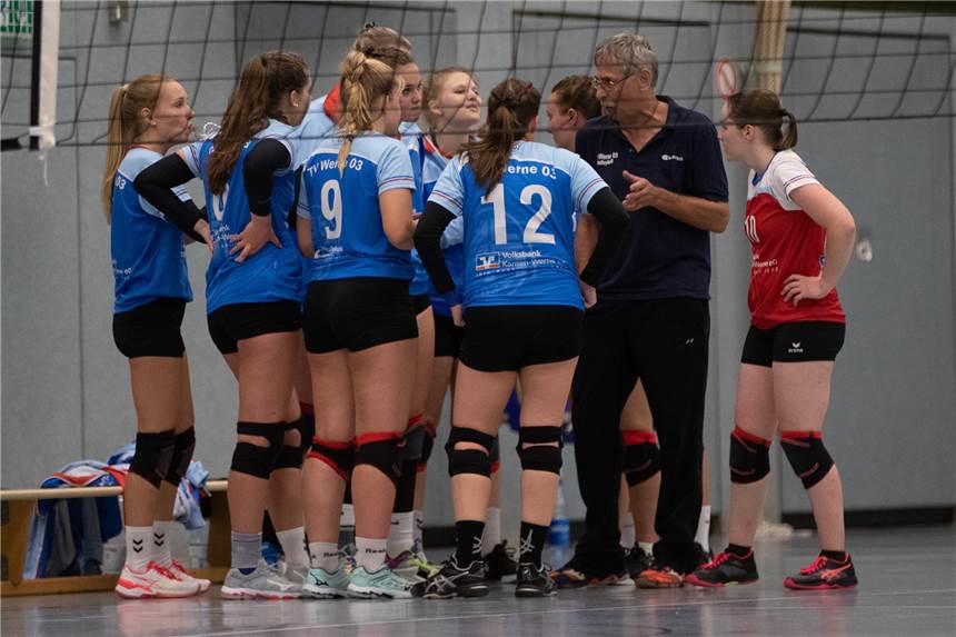 Der TV Werne hat gegen den VV Schwerte „kein Must-Win-Spiel“ Die Volleyballerinnen des TV Werne wollen auch gegen Schwerte siegen.