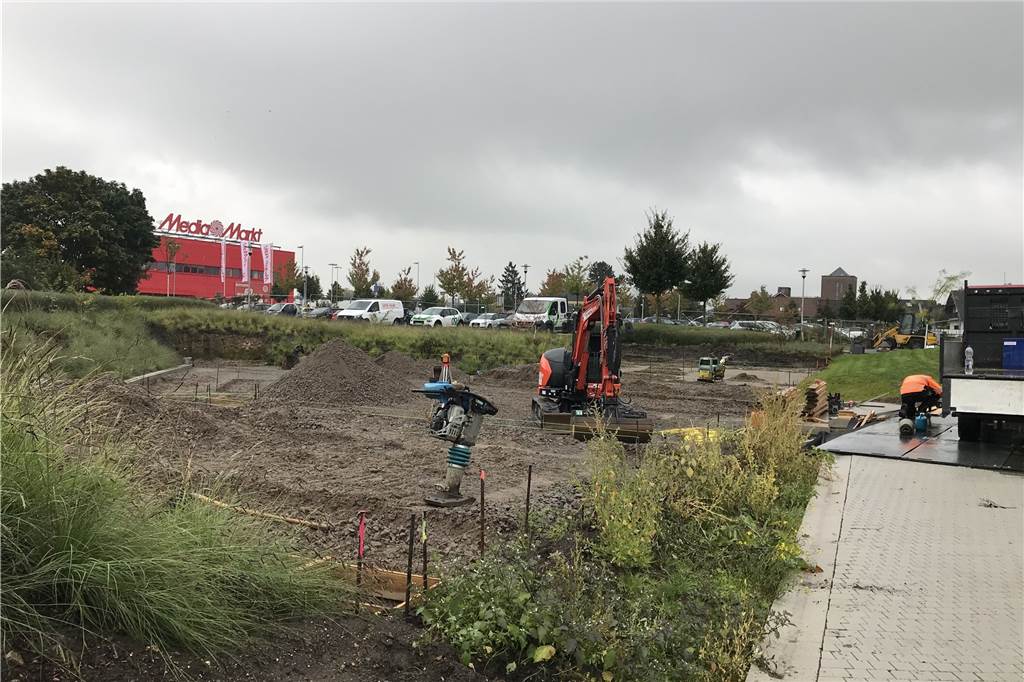 Die Vorbereitungen für die Skateranlage laufen, sie soll Ende des Oktober eingesetzt werden.