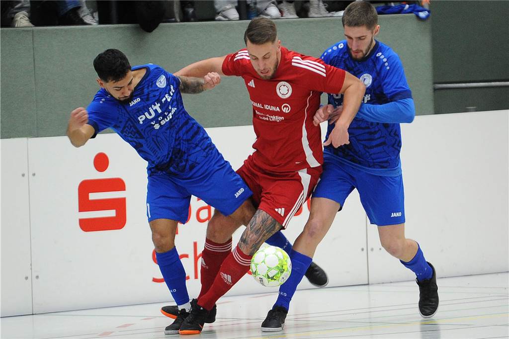 Die Vorrunde der 37. Schwerter Hallenfußball-Stadtmeisterschaft.
