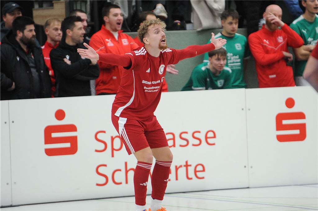 Die Vorrunde der 37. Schwerter Hallenfußball-Stadtmeisterschaft.