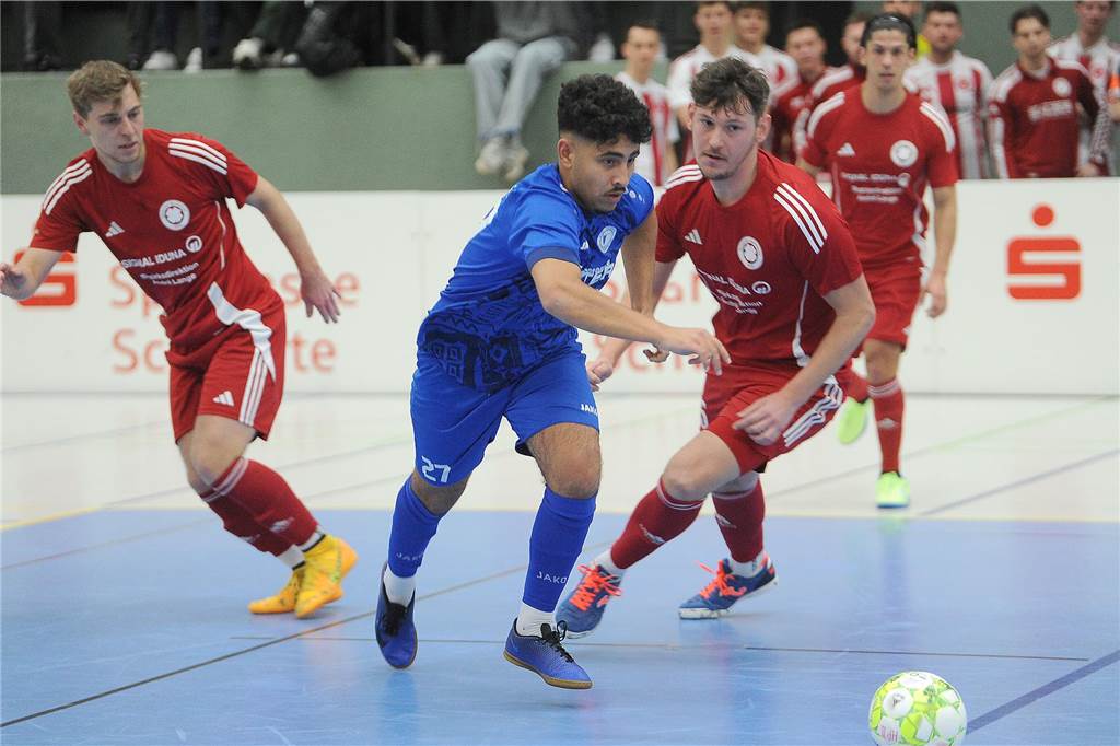 Die Vorrunde der 37. Schwerter Hallenfußball-Stadtmeisterschaft.