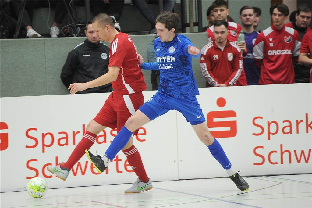 Die Vorrunde der 37. Schwerter Hallenfußball-Stadtmeisterschaft.