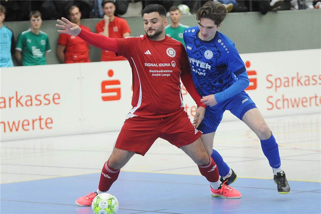 Die Vorrunde der 37. Schwerter Hallenfußball-Stadtmeisterschaft.