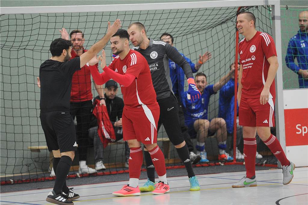 Die Vorrunde der 37. Schwerter Hallenfußball-Stadtmeisterschaft.