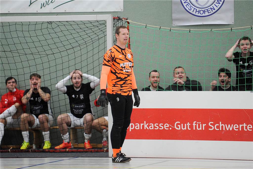 Die Vorrunde der 37. Schwerter Hallenfußball-Stadtmeisterschaft.