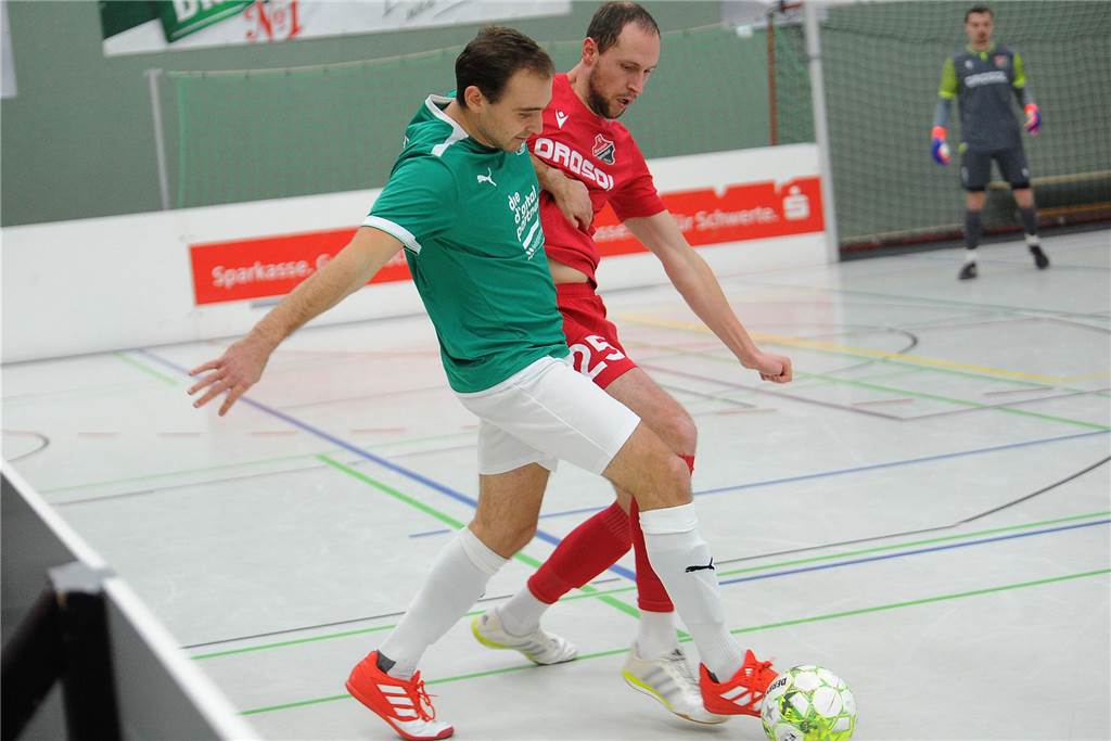Die Vorrunde der 37. Schwerter Hallenfußball-Stadtmeisterschaft.