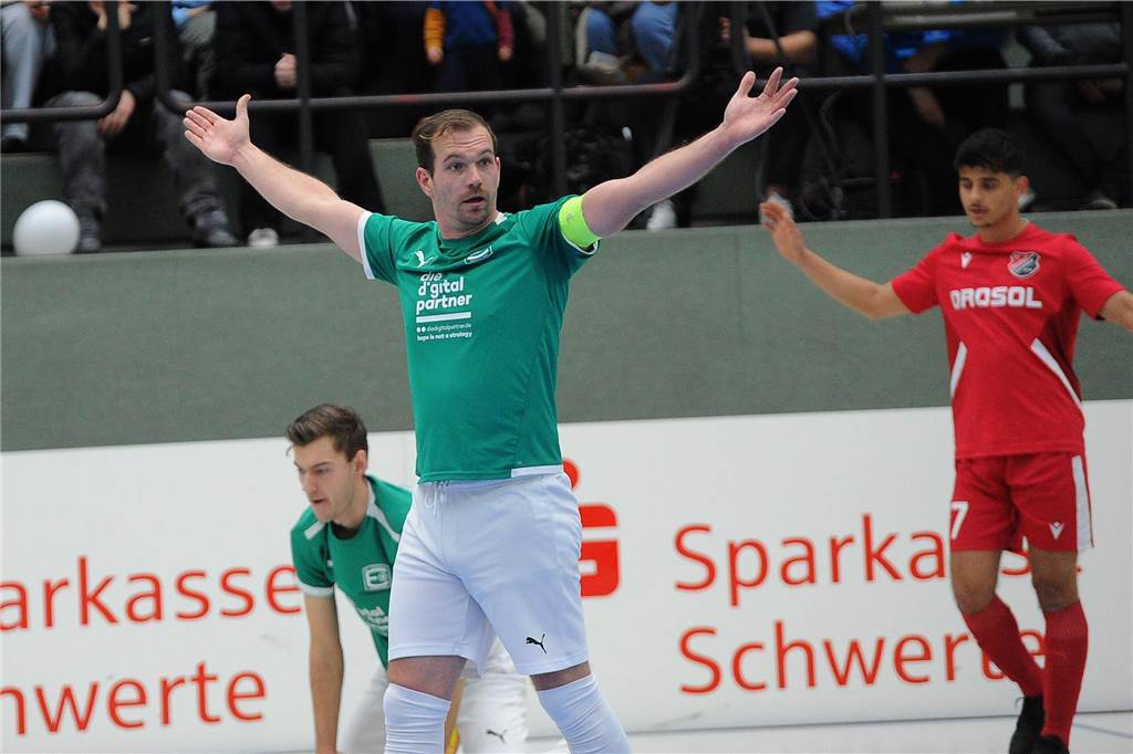 Die Vorrunde der 37. Schwerter Hallenfußball-Stadtmeisterschaft.