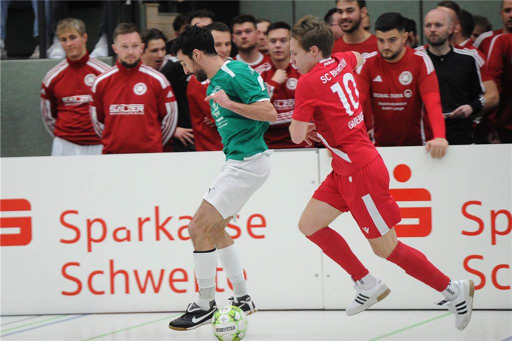 Die Vorrunde der 37. Schwerter Hallenfußball-Stadtmeisterschaft.