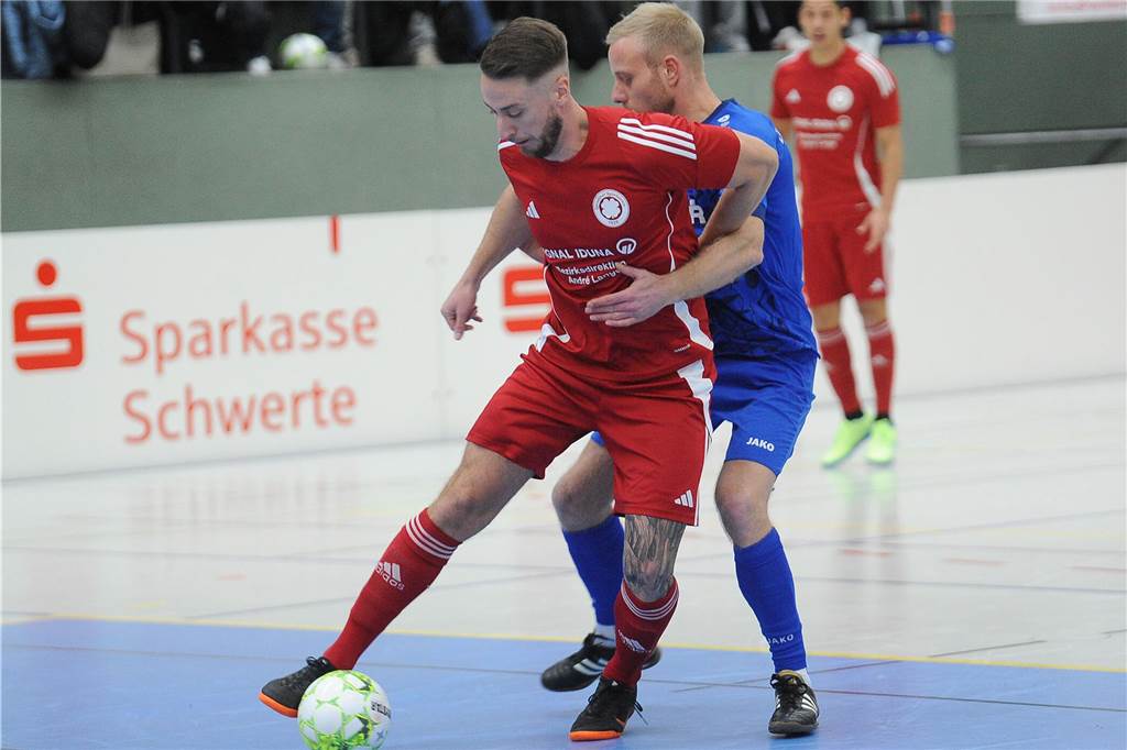 Die Vorrunde der 37. Schwerter Hallenfußball-Stadtmeisterschaft.