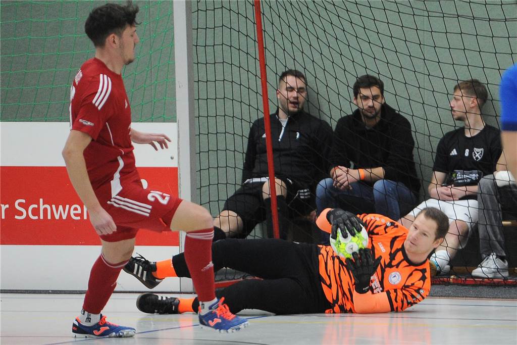 Die Vorrunde der 37. Schwerter Hallenfußball-Stadtmeisterschaft.