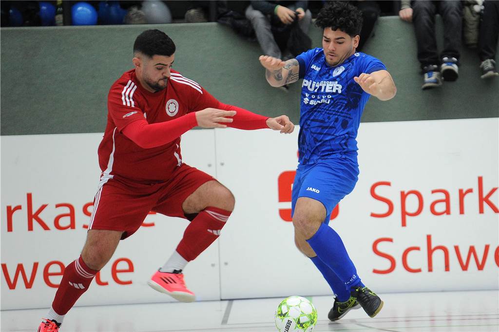 Die Vorrunde der 37. Schwerter Hallenfußball-Stadtmeisterschaft.